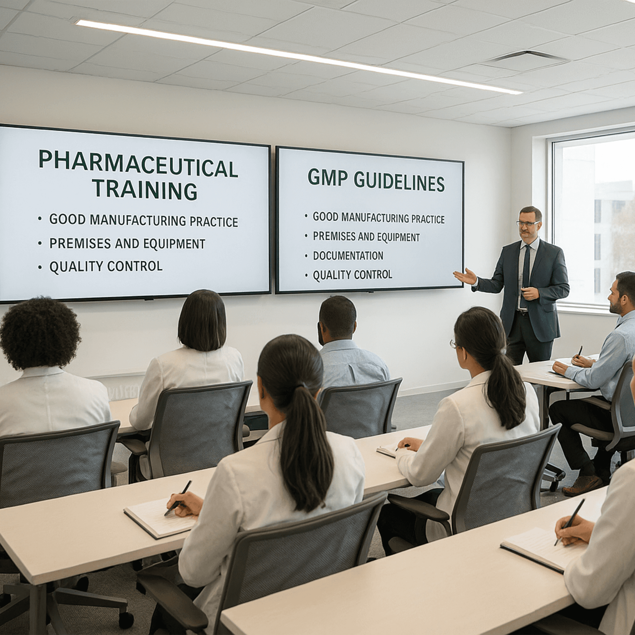 Pharma compliance training sessions