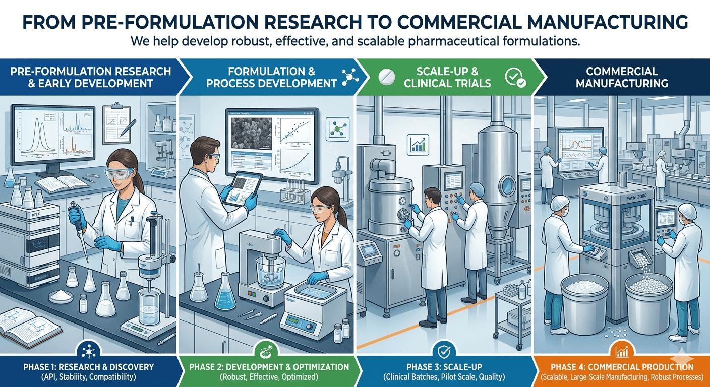 Pharmaceutical Formulation Development Services